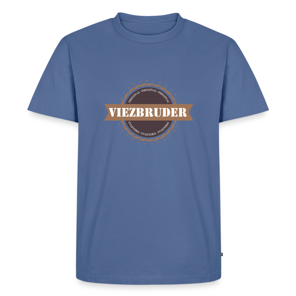 Viezbruder Männer Premium T-Shirt - Taubenblau