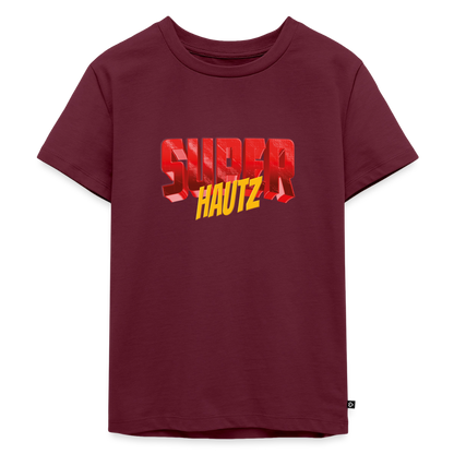 Super Hautz Kinder Premium T-Shirt - Burgunderrot