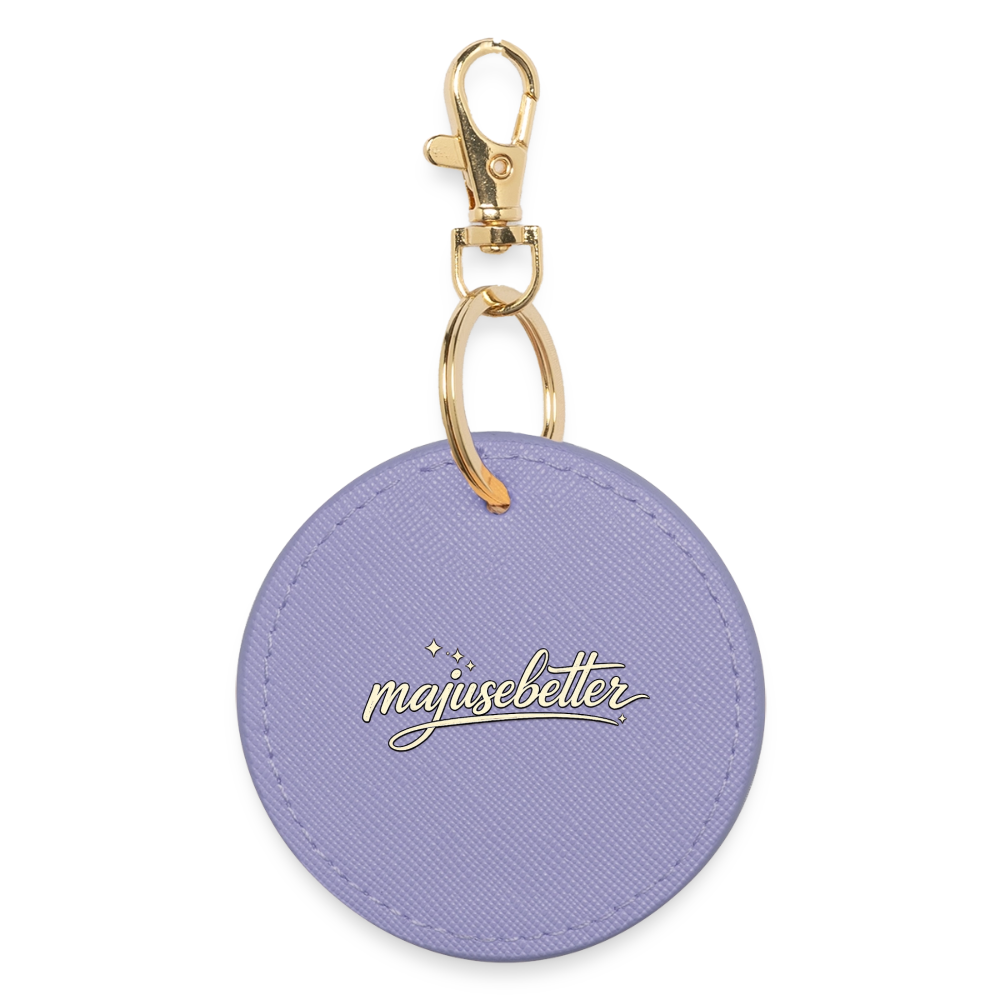 majusebetter Runder Schlüsselanhänger - Lavendel