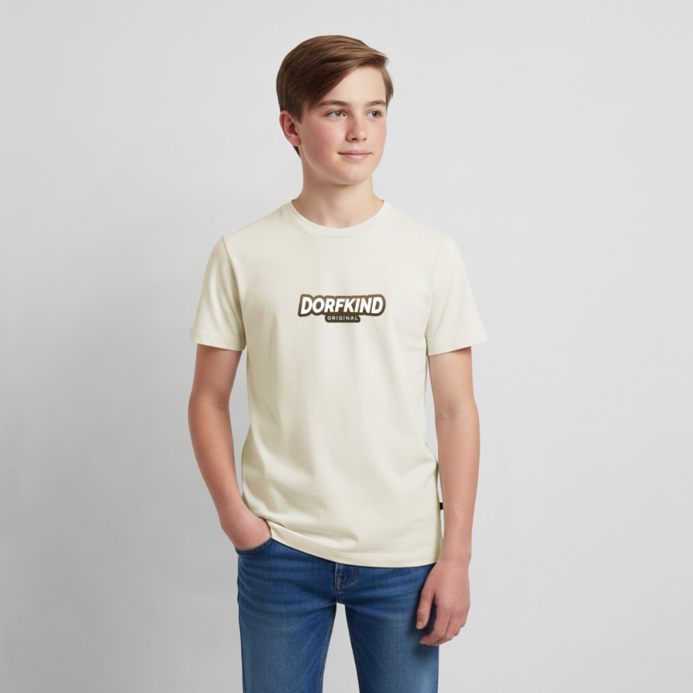 Dorfkind Teenager Premium T-Shirt - Naturweiß