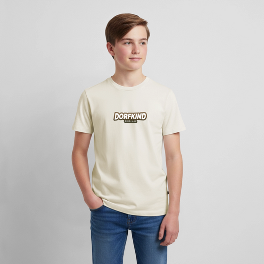 Dorfkind Teenager Premium T-Shirt - Naturweiß