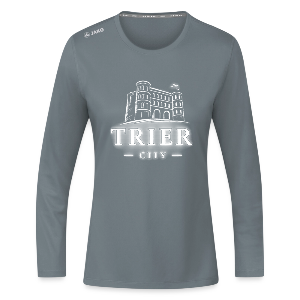 Trier JAKO Frauen Longsleeve Run 2.0 - Grau