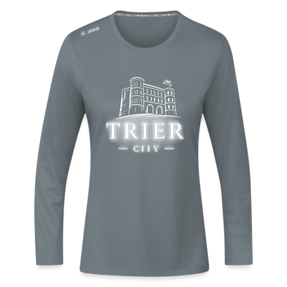 Trier JAKO Frauen Longsleeve Run 2.0 - Grau