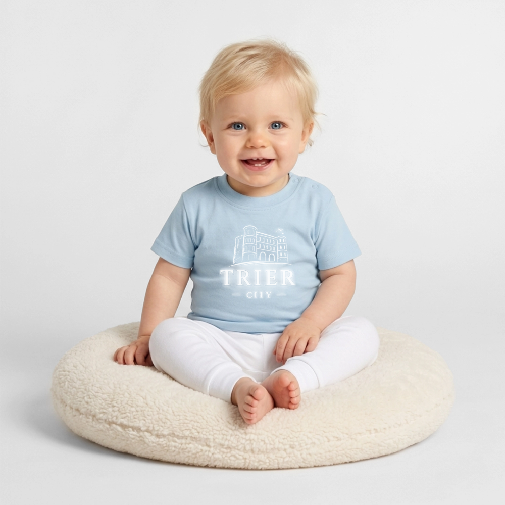 Trier Baby T-Shirt - Hellblau