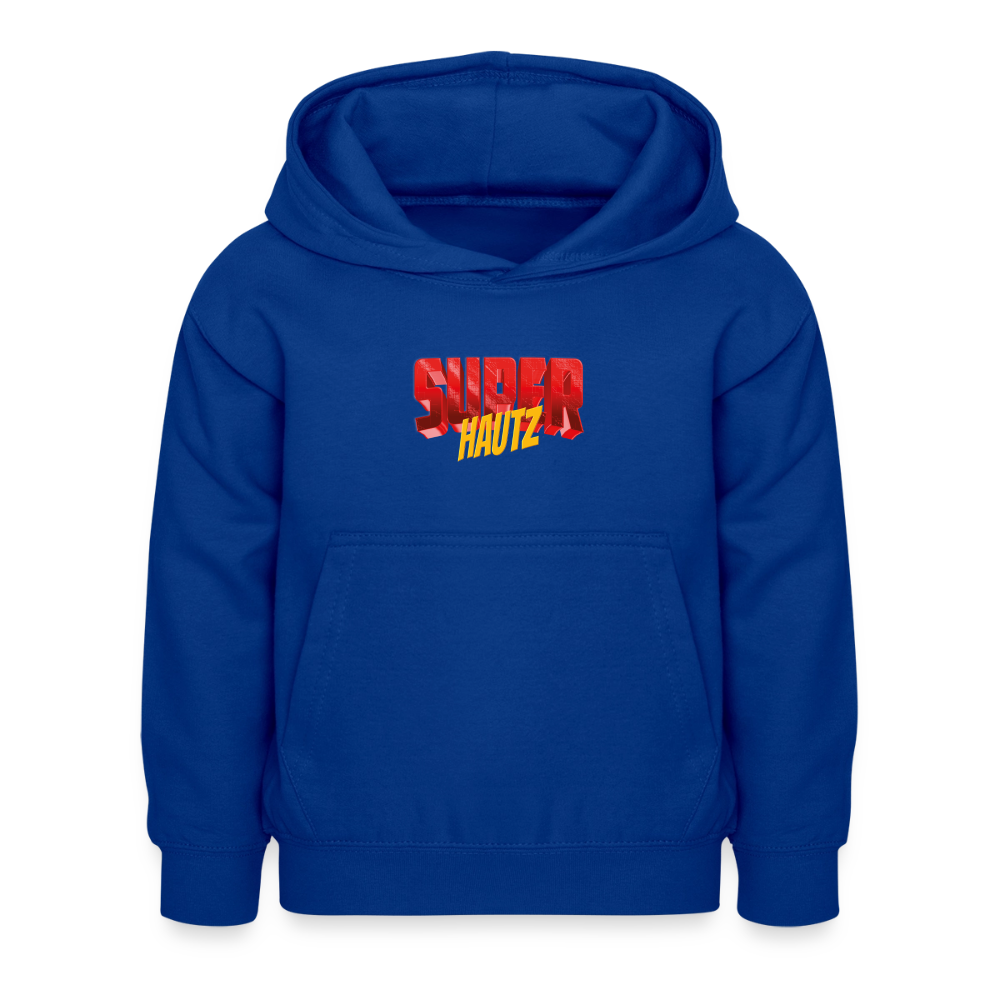 Super Hautz Kinder Hoodie - Royalblau
