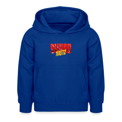 Super Hautz Kinder Hoodie - Royalblau