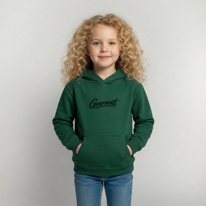 Goarneist Kinder Hoodie - Flaschengrün