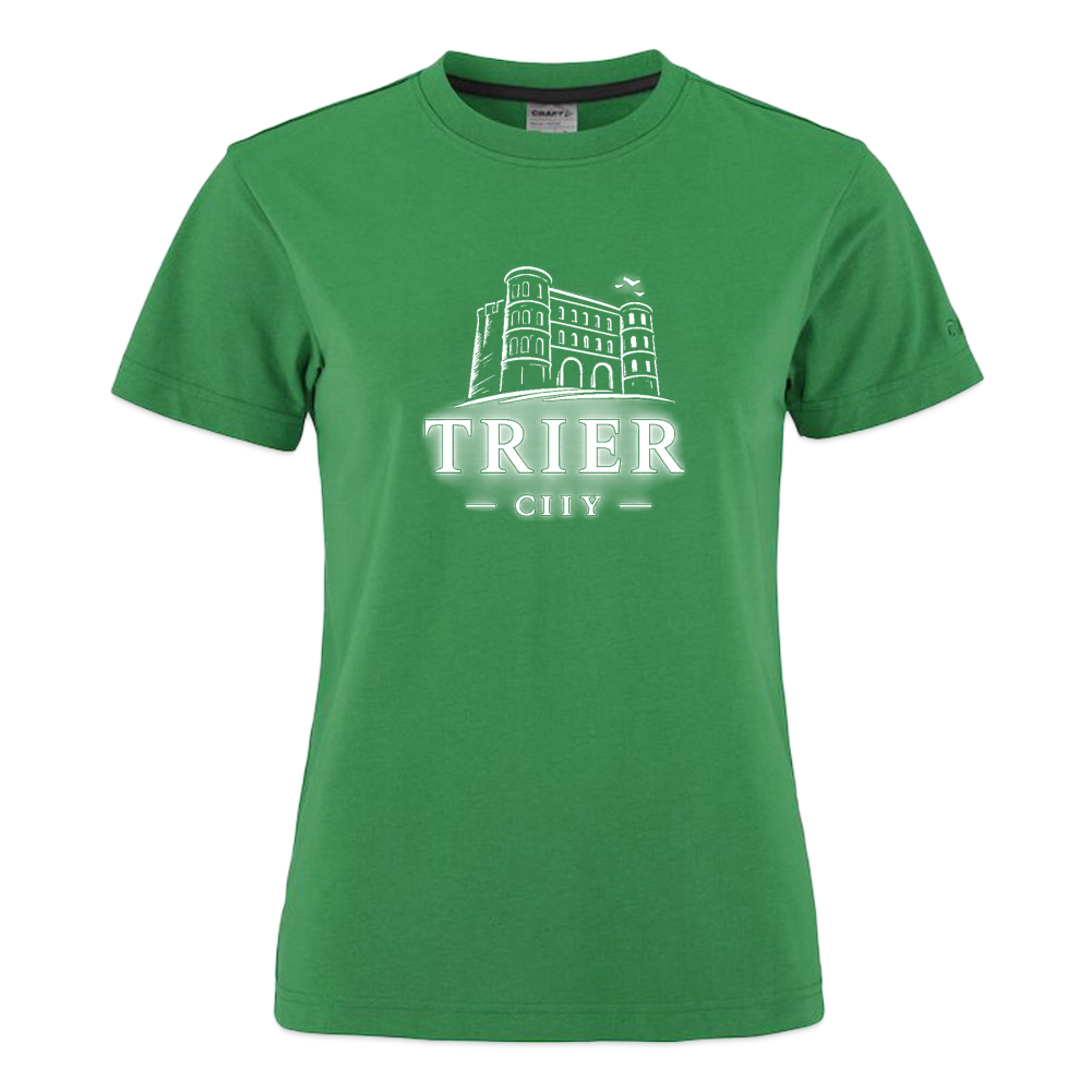 Trier CRAFT Community 2.0 Frauen T-Shirt - Smaragdgrün