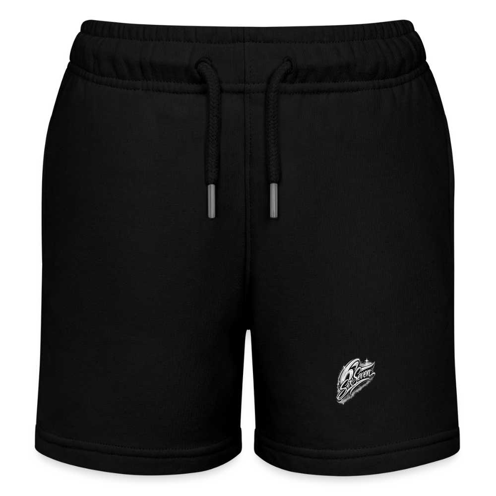 SixSeven Kinder Organic Joggingshorts - Schwarz
