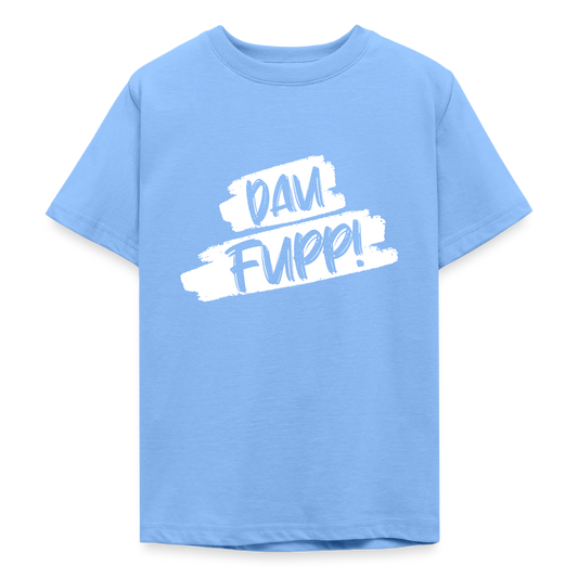 Dau Fupp Teenager T-Shirt - Himmelblau