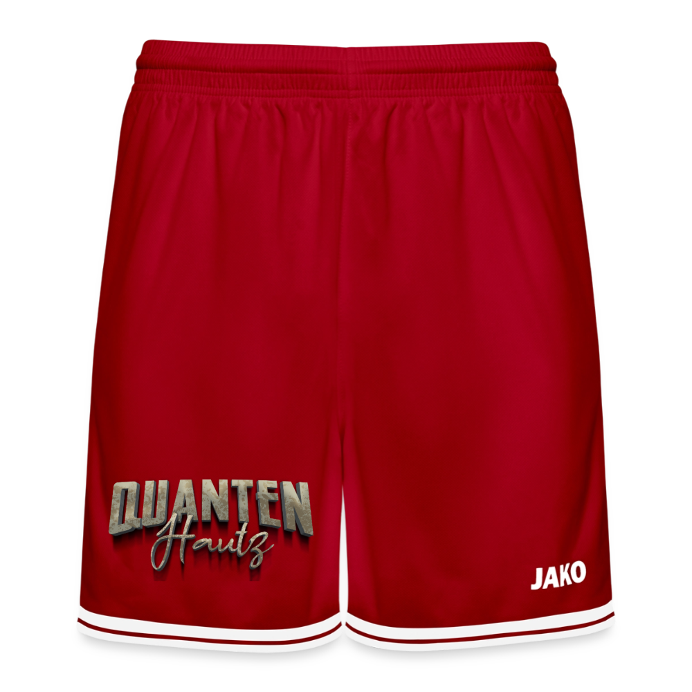 Quanten Hautz JAKO Basketball Shorts - red/white