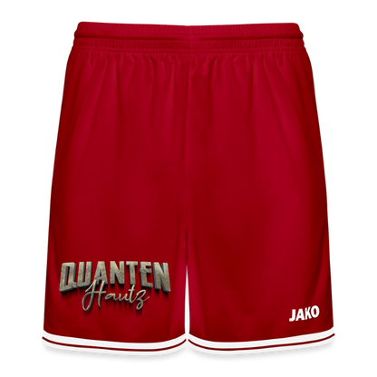 Quanten Hautz JAKO Basketball Shorts - red/white