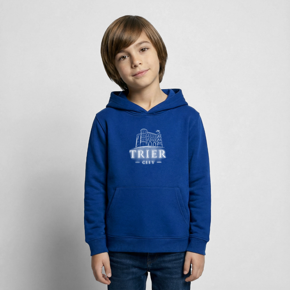 Trier Kinder Hoodie - Royalblau