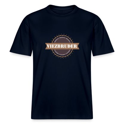 Viezbruder  RELAXED FIT Unisex Organic T-Shirt - Navy