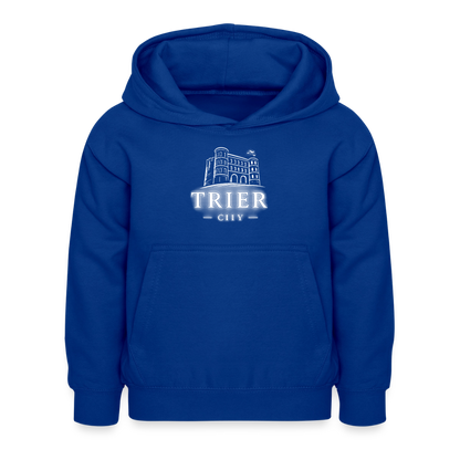 Trier Kinder Hoodie - Royalblau