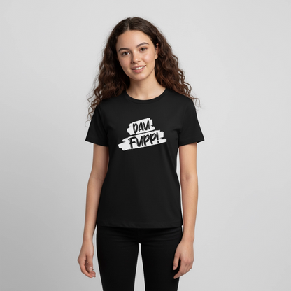 Dau Fupp Teenager Premium T-Shirt - Schwarz