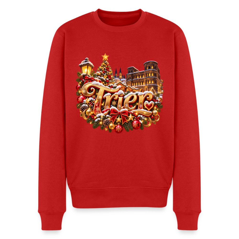 Weihnachten Männer Premium Pullover - Rot