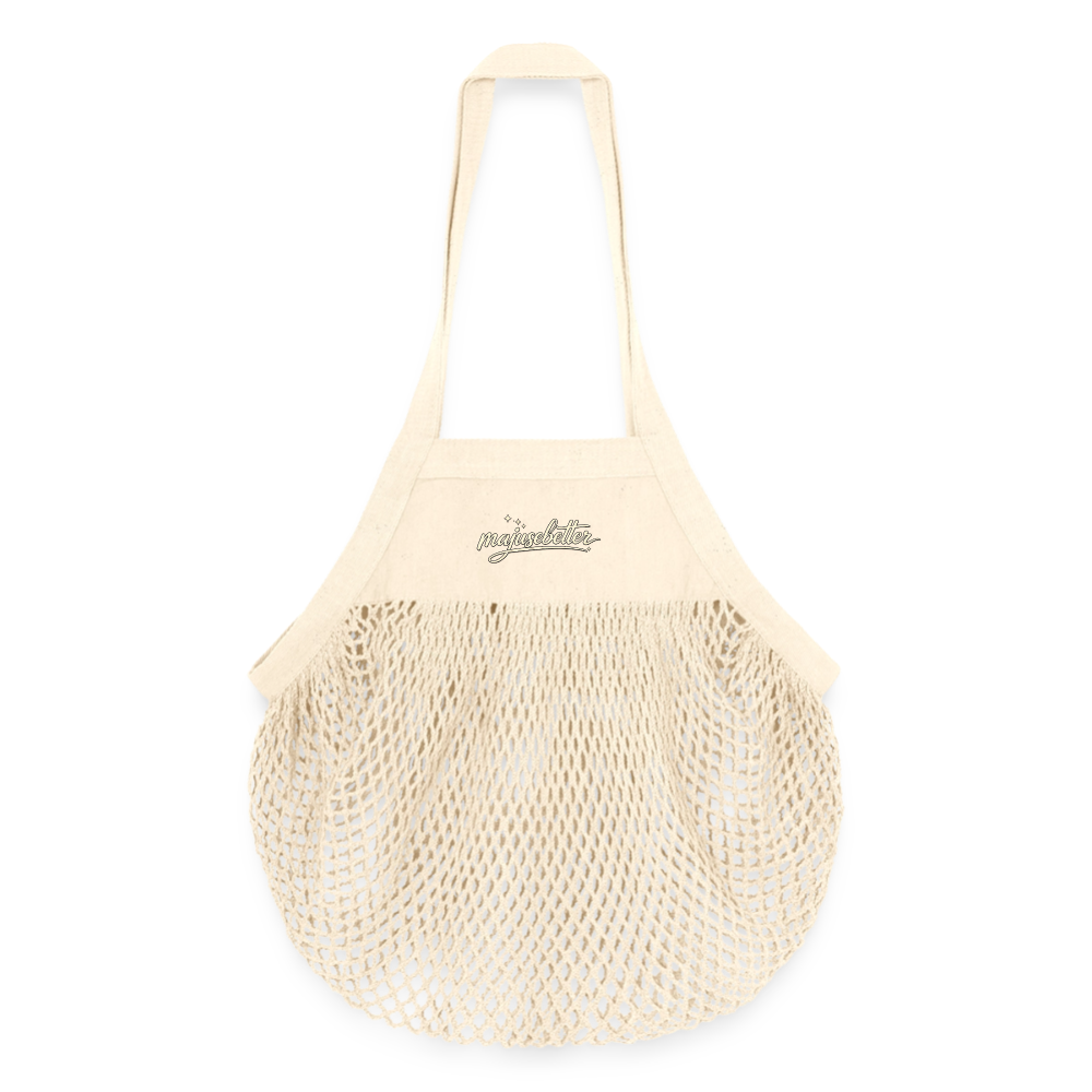 Majusebetter Bio Mesh-Einkaufstasche - Natur