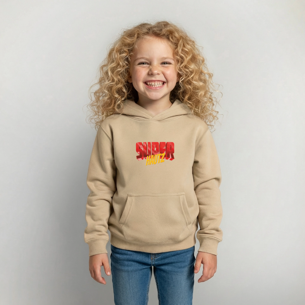 Super Hautz Kinder Hoodie - Sand