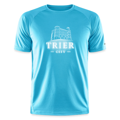 Trier CRAFT Core Unify Trainings-T-Shirt - Hawaiiblau