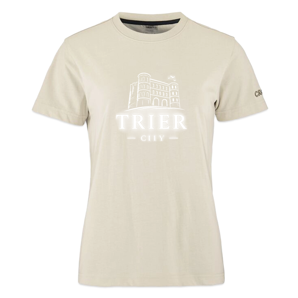 Trier CRAFT Community 2.0 Frauen T-Shirt - Beige