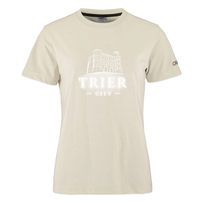 Trier CRAFT Community 2.0 Frauen T-Shirt - Beige