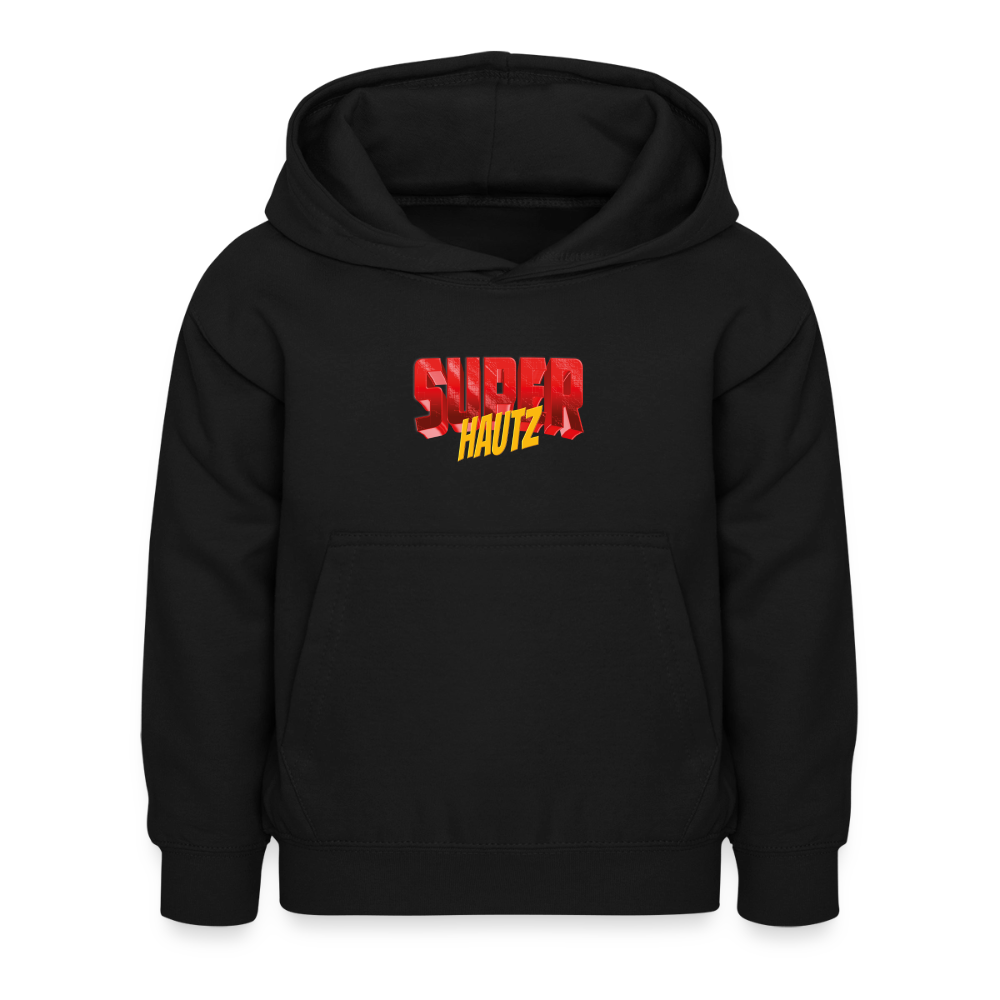 Super Hautz Kinder Hoodie - Schwarz