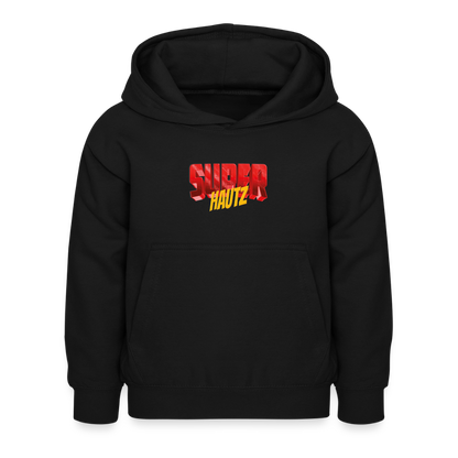 Super Hautz Kinder Hoodie - Schwarz
