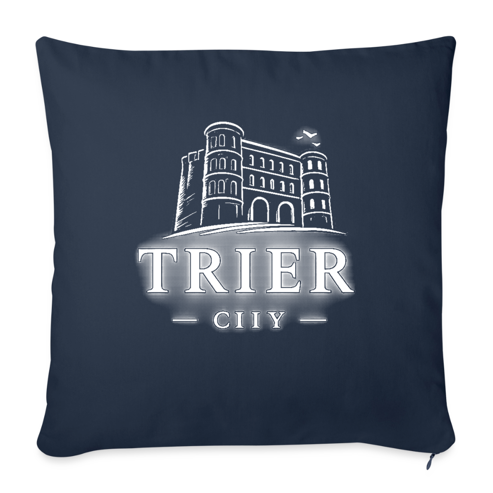 Trier Sofakissen mit Füllung 44 x 44 cm - Navy