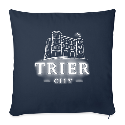 Trier Sofakissen mit Füllung 44 x 44 cm - Navy
