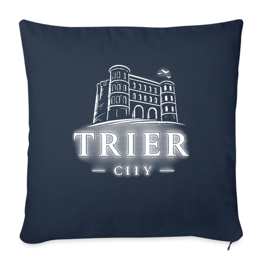 Trier Sofakissen mit Füllung 44 x 44 cm - Navy
