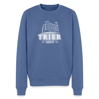 Trier Männer Premium Pullover - Taubenblau