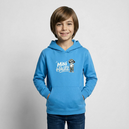 Mini Hautz Kinder Hoodie - Meeresblau