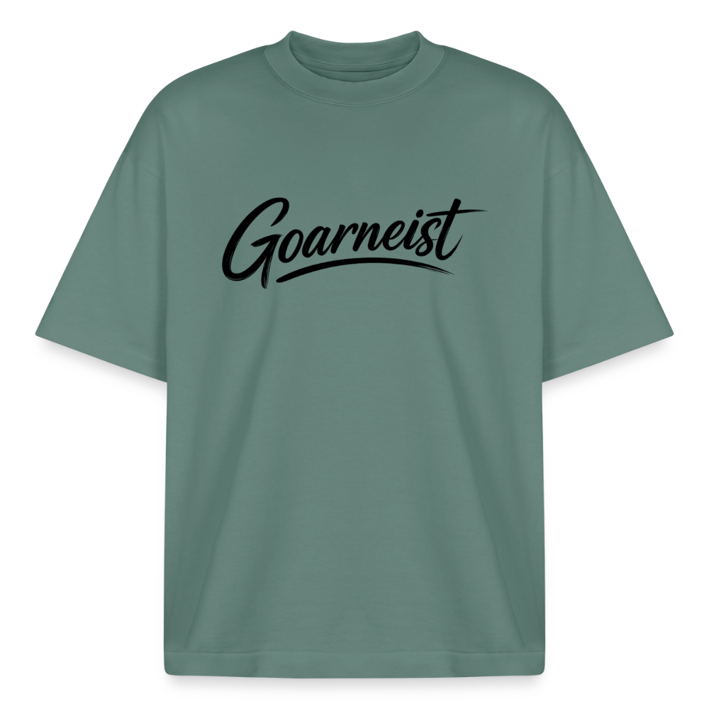 Goarneist Boxy Heavyweight Unisex Organic T-Shirt - Grüner Bucht