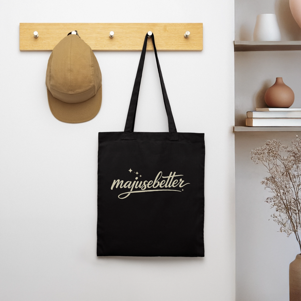 Majusebetter Stoffbeutel - Schwarz