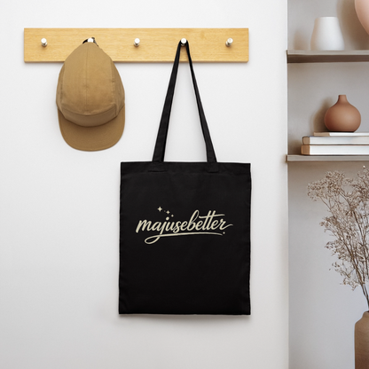 Majusebetter Stoffbeutel - Schwarz