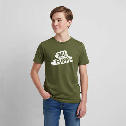 Dau Fupp Teenager Premium T-Shirt - Khaki