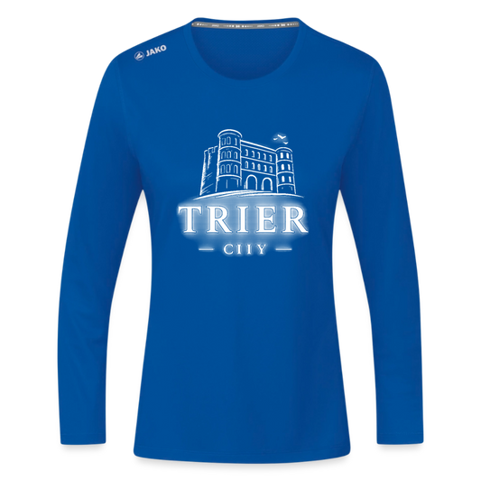 Trier JAKO Frauen Longsleeve Run 2.0 - Royalblau