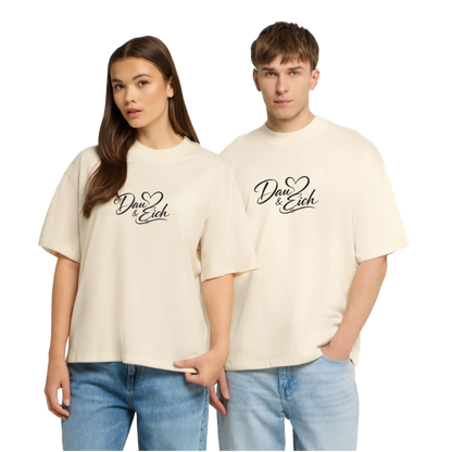Dau & Eich Stanley/Stella Oversized Unisex Bio T-Shirt Blaster 2.0 - Natur
