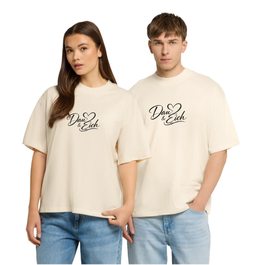 Dau & Eich Stanley/Stella Oversized Unisex Bio T-Shirt Blaster 2.0 - Natur