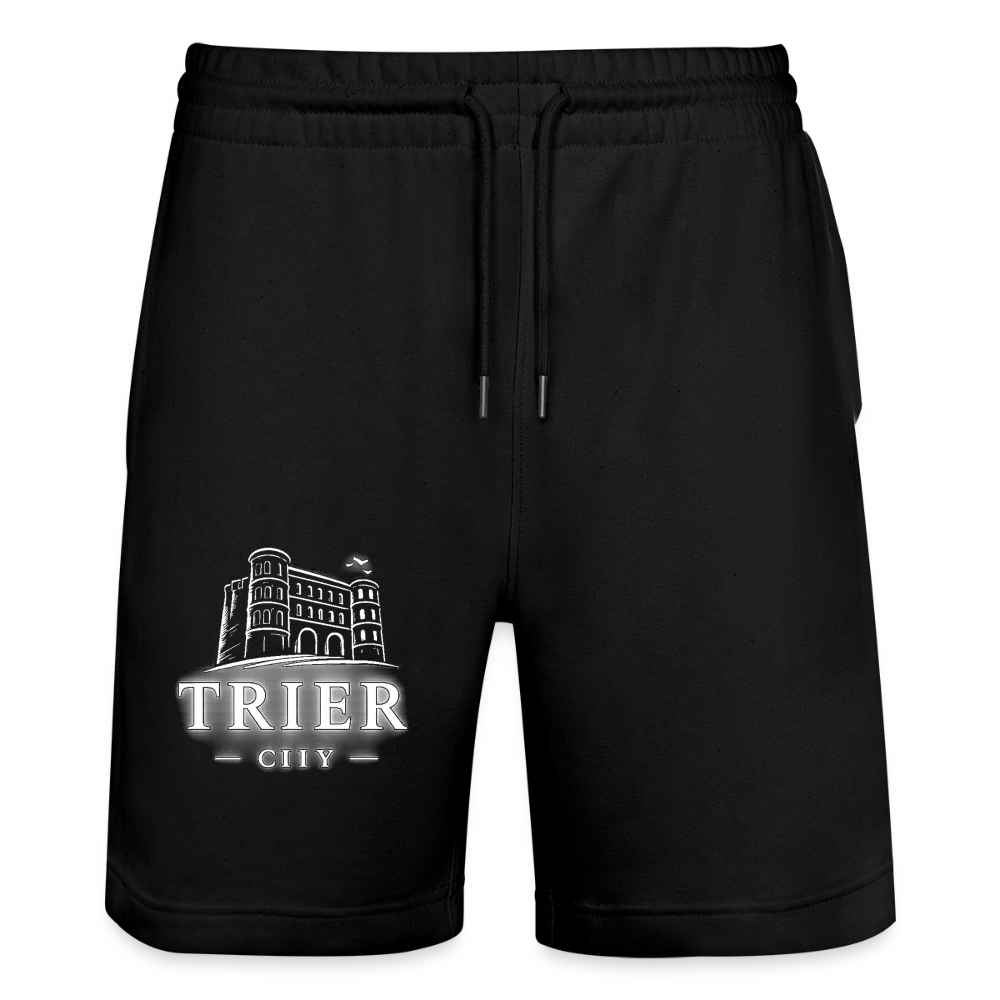 Trier Stanley/Stella Unisex Bio Joggingshorts Trainer - Schwarz