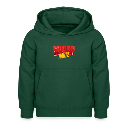 Super Hautz Kinder Hoodie - Flaschengrün