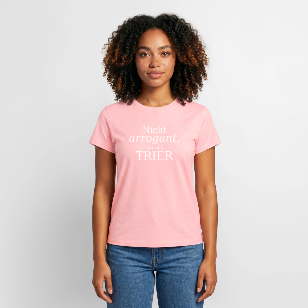 Trier Frauen Supima Cotton T-Shirt - Rosa