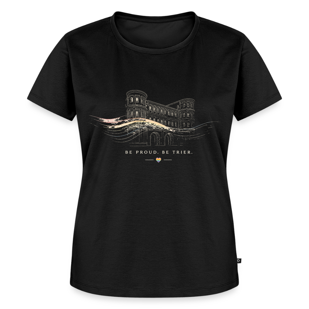Pride Frauen Premium T-Shirt - Schwarz