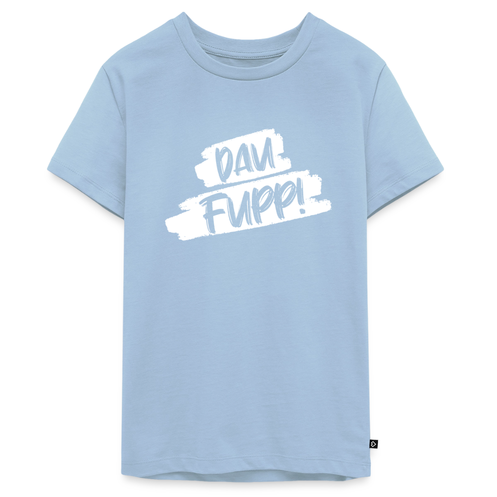 Dau Fupp Teenager Premium T-Shirt - Hellblau