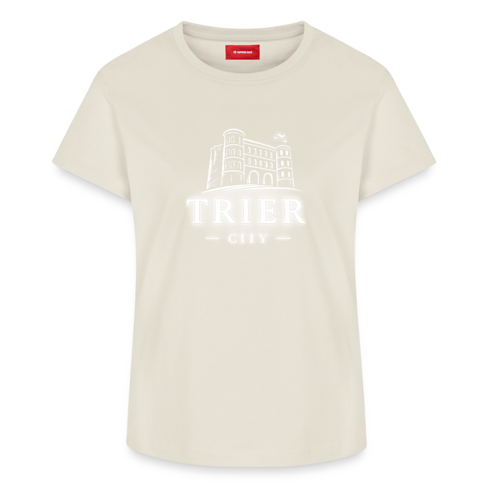 Truer Frauen Supima Cotton T-Shirt - Naturweiß
