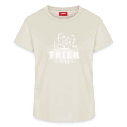 Truer Frauen Supima Cotton T-Shirt - Naturweiß