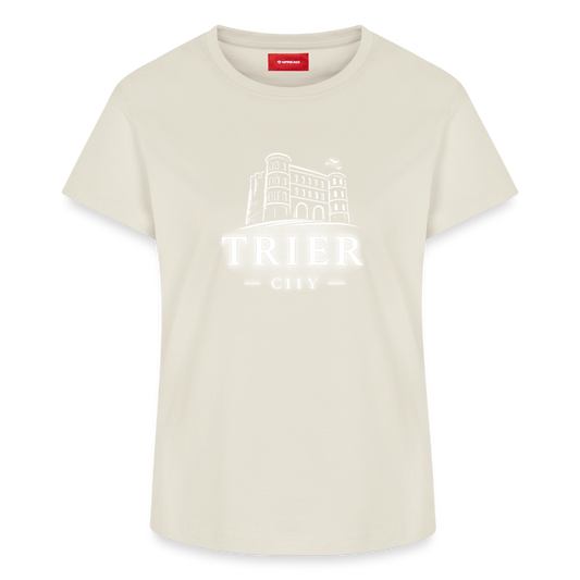 Truer Frauen Supima Cotton T-Shirt - Naturweiß