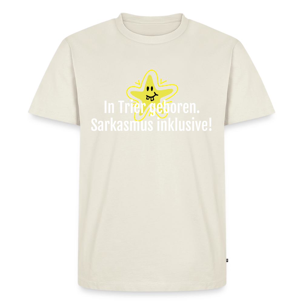 Trier Spruch Männer Premium T-Shirt - Naturweiß