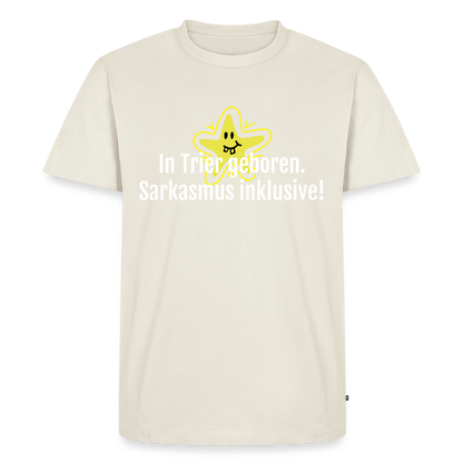 Trier Spruch Männer Premium T-Shirt - Naturweiß